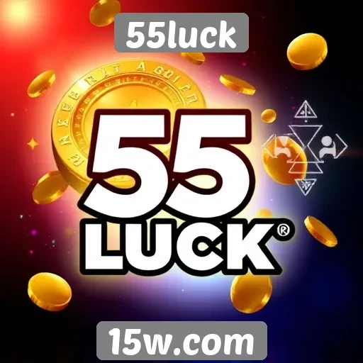 Opções de jogos disponíveis no 55luck
