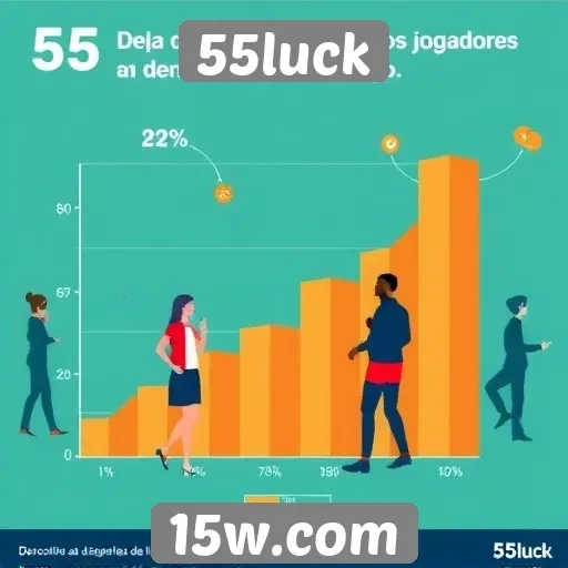 Estatísticas sobre a demografia dos jogadores da 55luck